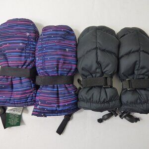 REI & L.L. Bean Toddler Mitten Set, Size 12-24 Months